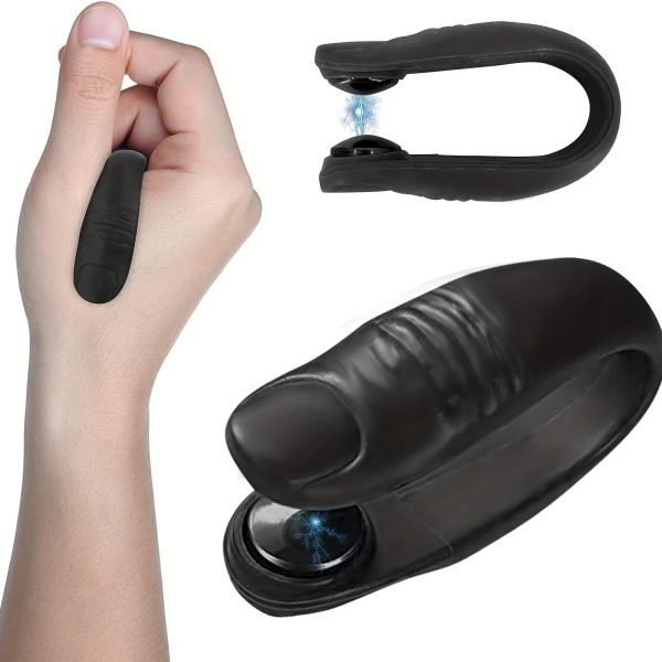 Mini Magnetic Finger Joint Acupressure Clip Portable Meridian Massager Pain Relief Blood Circulation Enhancer Tiger Point