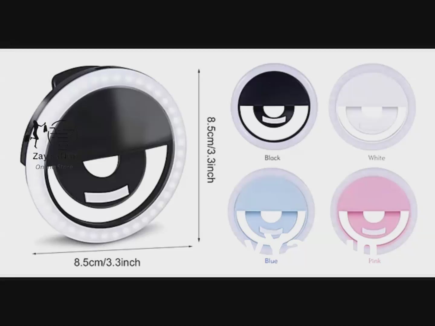 Rechargeable Selfie Ring Light