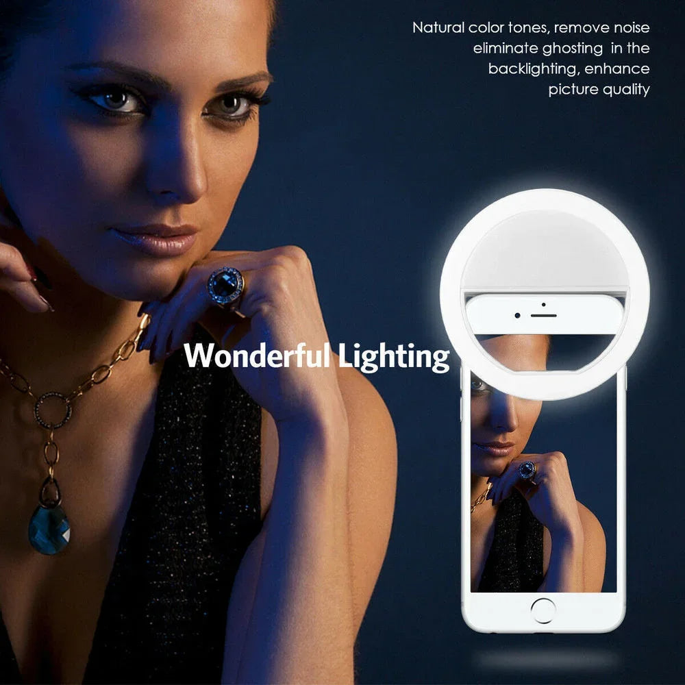 Rechargeable Selfie Ring Light