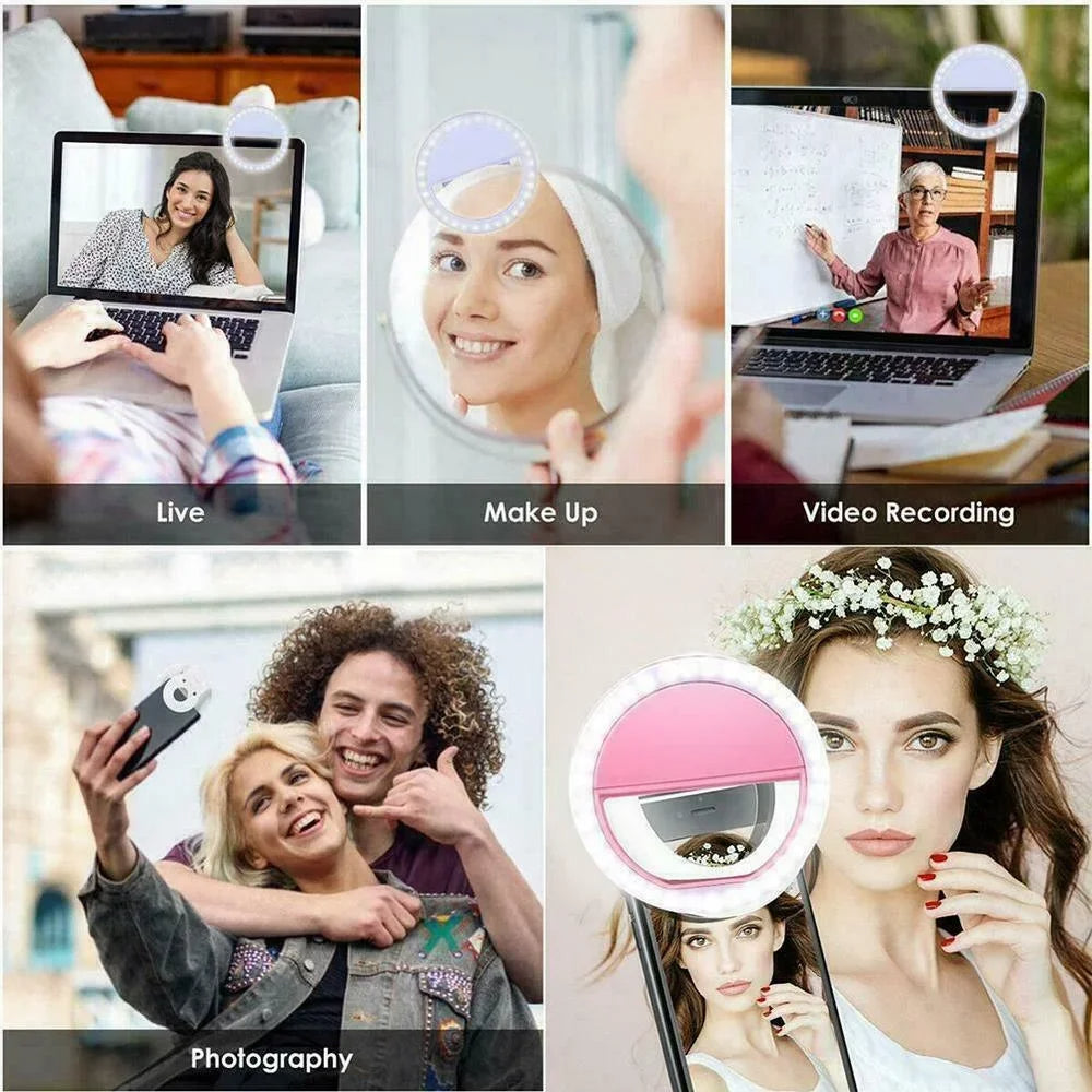 Rechargeable Selfie Ring Light